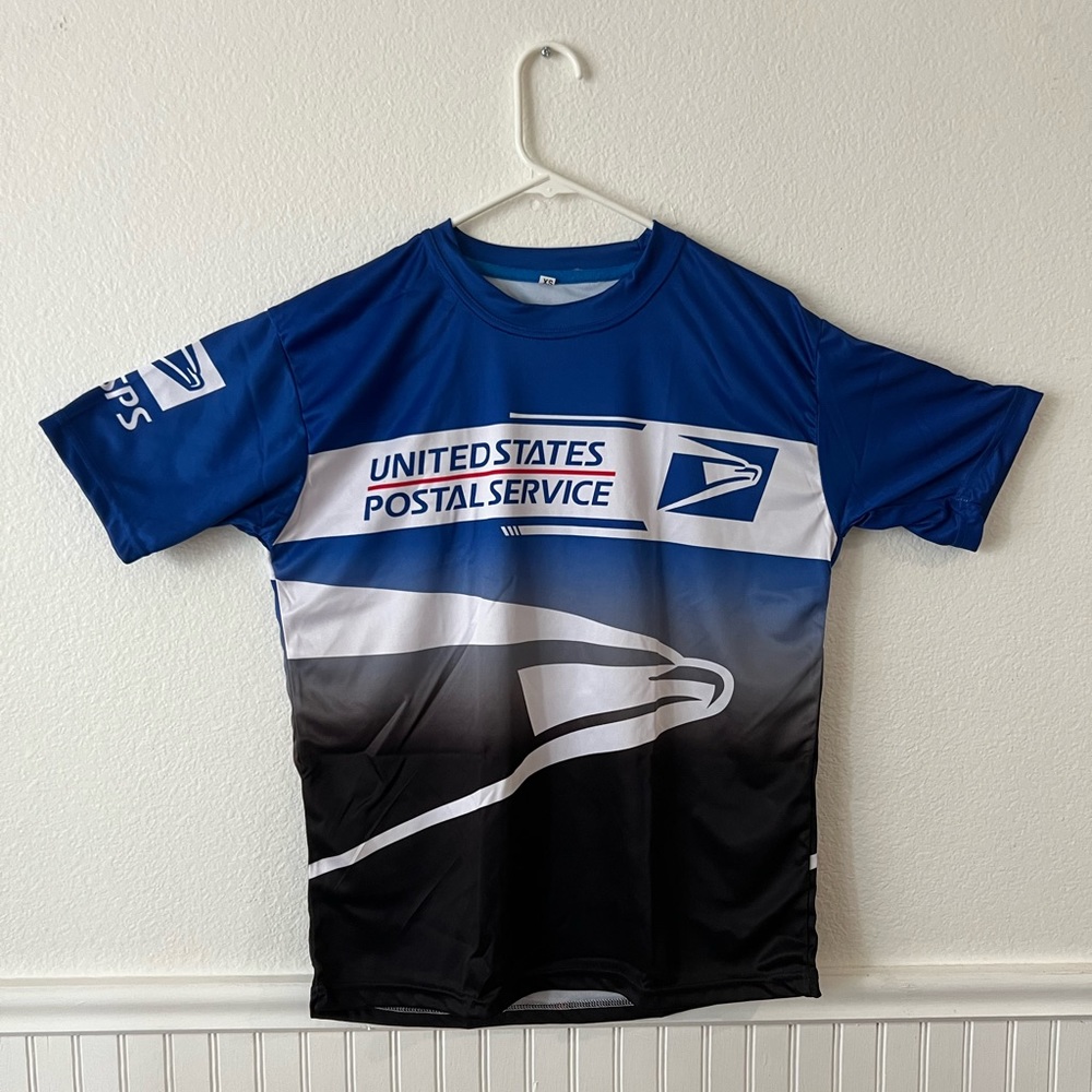 Homemade NWOT USPS Jersey Shirt